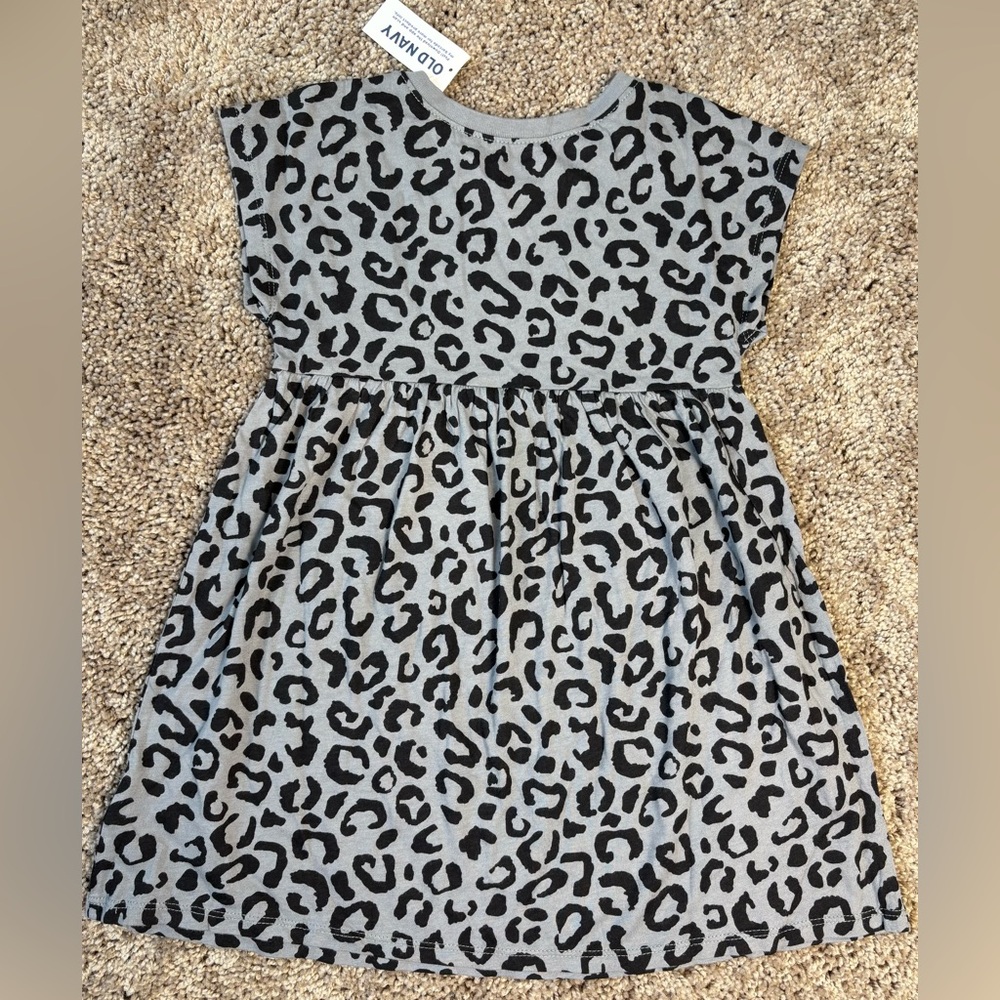 Old Navy Toddler Animal Print Dress 3T NWT